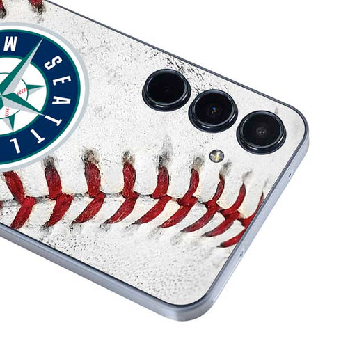 MLB Seattle Mariners Game Ball Galaxy A35 5G Skin